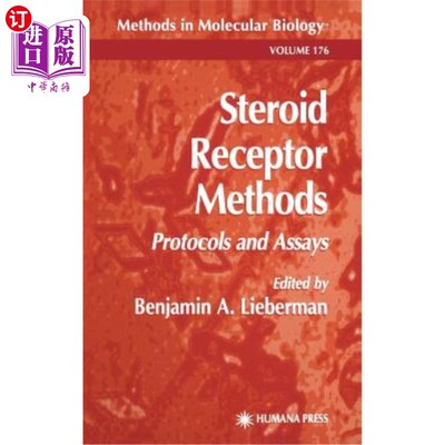 海外直订Steroid Receptor Methods: Protocols and Assays 类固醇受体方法：方案和分析