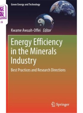 海外直订Energy Efficiency in the Minerals Industry: Best Practices and Research Directio 矿产行业的能源效率：实践和研究