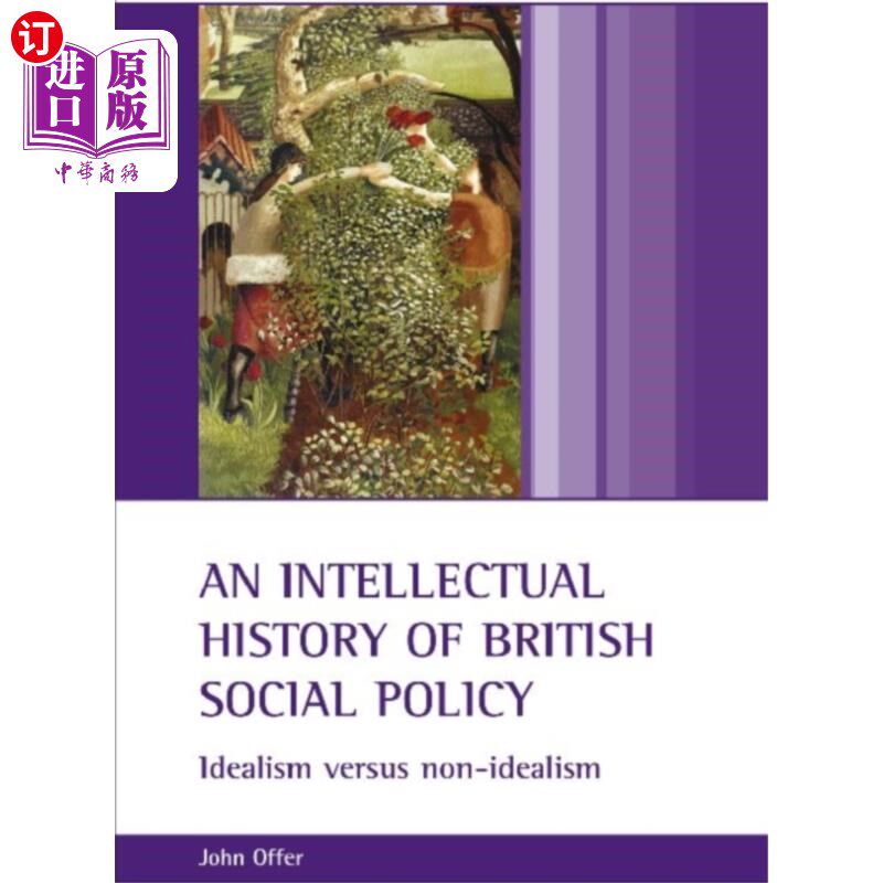 海外直订intellectual history of British social policy 英国社会政策的思想史