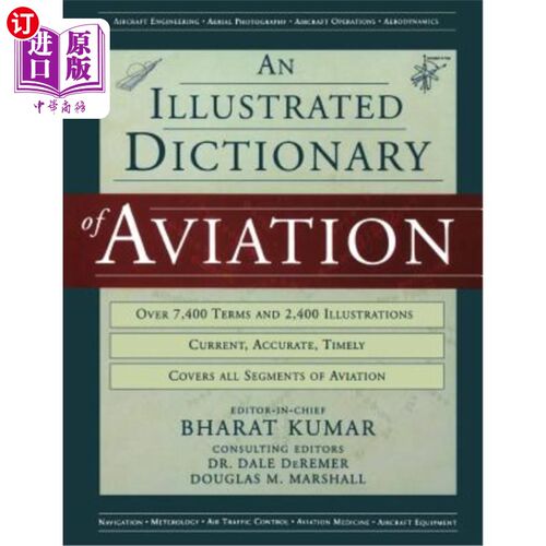 海外直订海外直订Illustrated Dict Aviation   插图字典航空