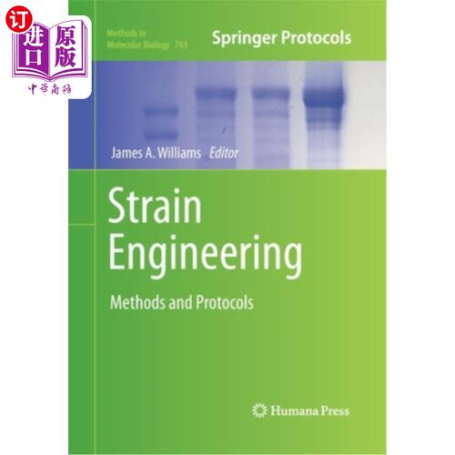 海外直订Strain Engineering: Methods and Protocols 应变工程:方法和协议