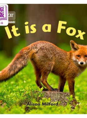 海外直订Collins Big Cat Phonics for Letters and Sounds - It Is a Fox: Band 2b/Red B 柯林斯大猫字母和发音拼读-它是一
