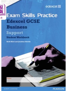 海外直订Edexcel GCSE Business Exam Skills Practice Workb... excel GCSE商务考试技能实践工作手册-支持