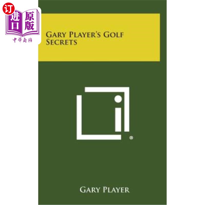 海外直订Gary Player's Golf Secrets 加里·普莱尔的高尔夫秘密