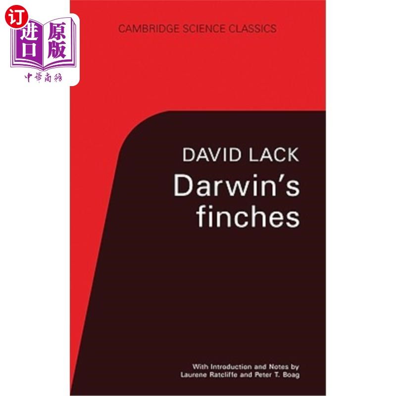 海外直订darwins finches 达尔文雀