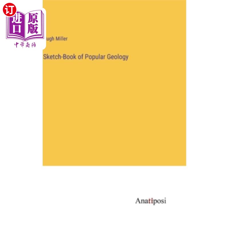 海外直订Sketch-Book of Popular Geology 通俗地质学速写本