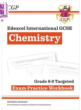 预售 New Edexcel International GCSE Chemistry Grade 8-9 Exam Practice Workbook (with Answers)【中商原版】