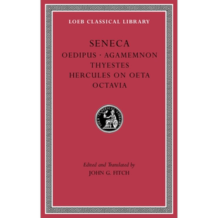 预售 洛布古典丛书 塞内卡 英文原版 Tragedies Volume II Seneca The Loeb Classical Library【中商原版】