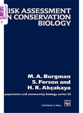 海外直订Risk Assessment in Conservation Biology 保护生物学中的风险评估