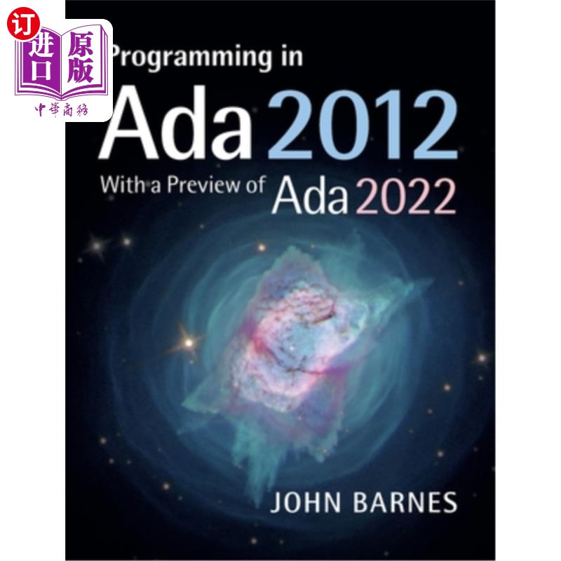 海外直订Programming in ADA 2012 with a Preview of ADA 2022 ADA 2012编程与ADA 2022预览