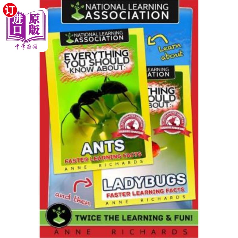 海外直订Everything You Should Know About: Ants and Ladybugs 你应该知道的一切:蚂蚁和瓢虫