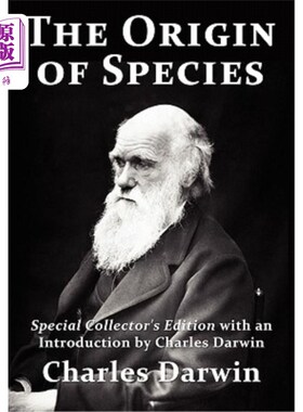 海外直订The Origin of Species: Special Collector's Edition with an Introduction by Charl 《物种起源:特别收藏版(附查