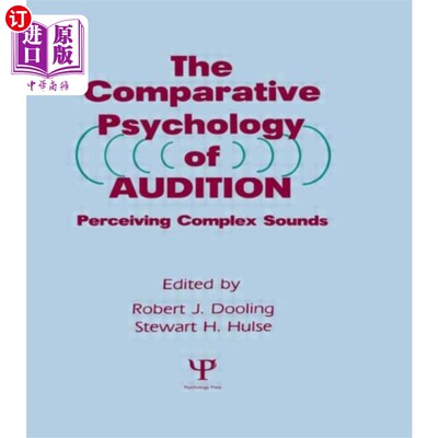 海外直订Comparative Psychology of Audition 听觉比较心理学