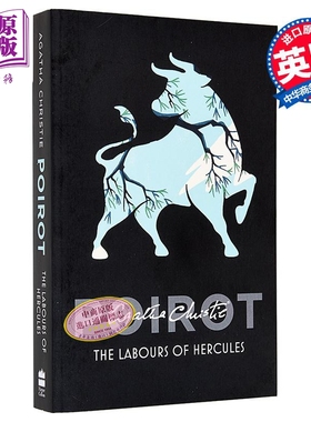 预售 阿加莎系列 大侦探十二奇案 波洛 Poirot The Labours of Hercules 英文原版 Agatha Christie【中商原版】