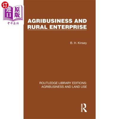 海外直订Agribusiness and Rural Enterprise 农业综合企业和农村企业