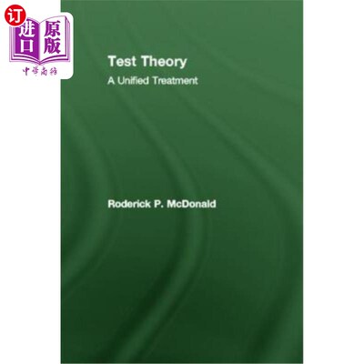 海外直订Test Theory: A Unified Treatment 检验理论:统一处理