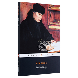 预售 伊拉斯谟:愚人颂 英文原版 Praise of Folly Desiderius Erasmus【中商原版】