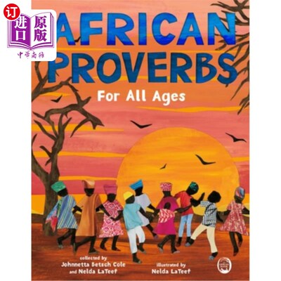 海外直订African Proverbs for All Ages 适合所有年龄的非洲谚语