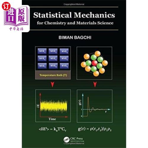 海外直订Statistical Mechanics for Chemistry and Material... 化学与材料科学统计力学“，