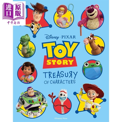 DK 玩具总动员人物图鉴 Toy Story Treasury of Characters  英文原版  DK【中商原版】