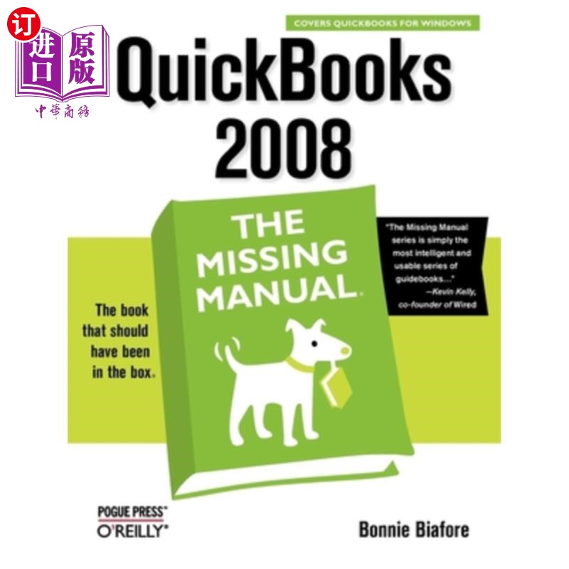 海外直订QuickBooks 2008: The Missing Manual: The Missing Manual