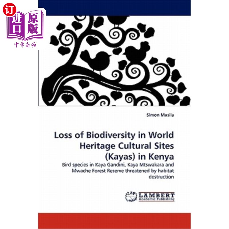 海外直订loss of biodiversity in world heritage cultural sites