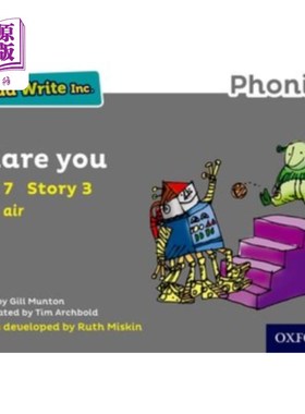 海外直订Read Write Inc. Phonics: Grey Set 7 Storybook 3 ... Read Write公司自然拼读:灰色系列7故事书3我敢打赌你