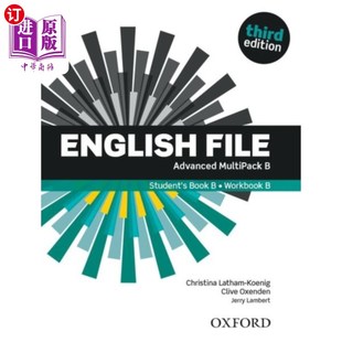 海外直订English File: Advanced: Student's Book/Workbook ... 英文档案:高级:学生手册/工作手册万用盒B