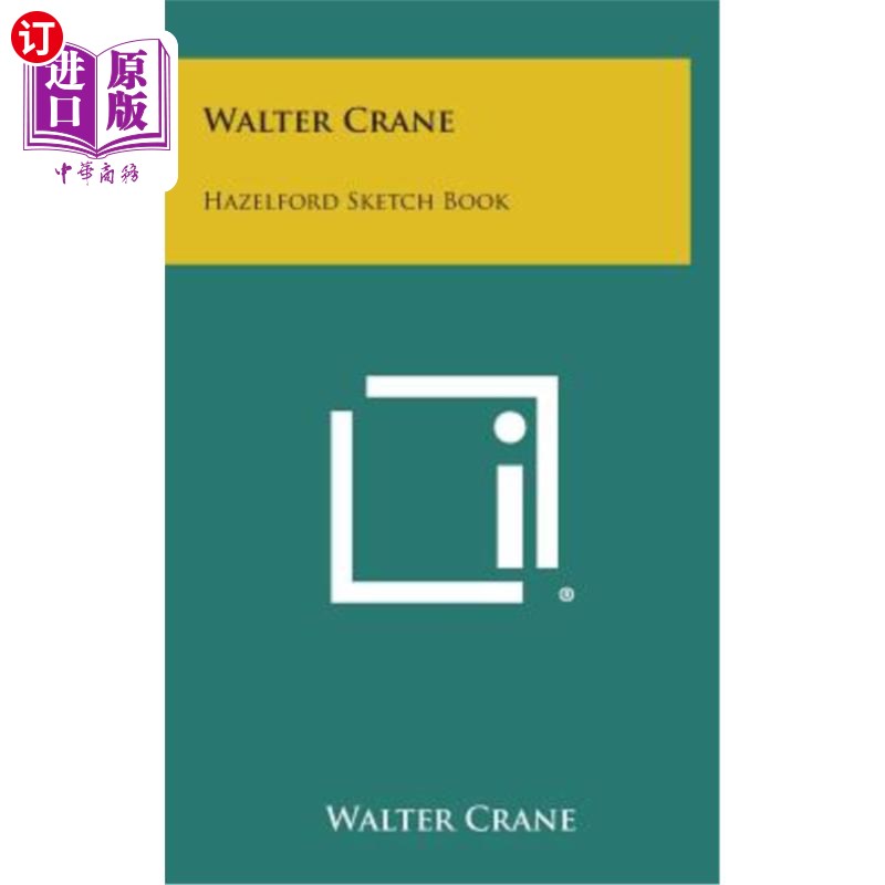 海外直订Walter Crane: Hazelford Sketch Book 沃尔特·克莱恩：哈泽福德速写本