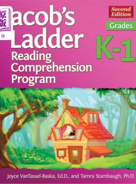 海外直订Jacob's Ladder Reading Comprehension Program: Grades K-1 雅各布阶梯阅读理解课程：K-1年级（第二版）
