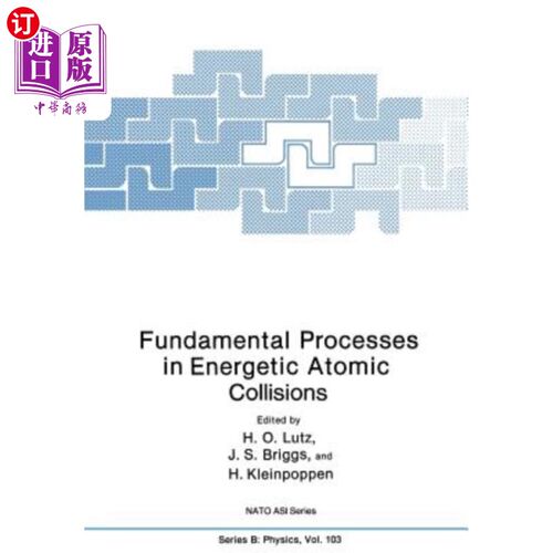 海外直订Fundamental Processes in Energetic Atomic Collisions 高能原子碰撞的基本过程