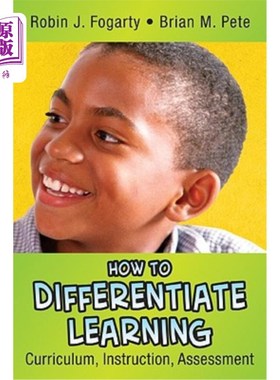 海外直订How to Differentiate Learning: Curriculum, Instruction, Assessment 如何区分学习：课程、教学、评估