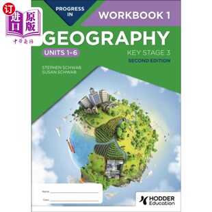海外直订Progress in Geography: Key Stage 3, Second Editi... 地理进展:关键阶段3，第二版:练习册1(单元1 - 6)