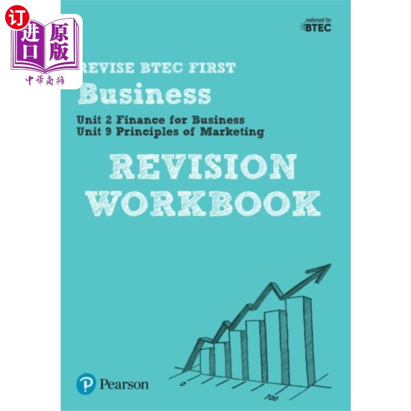 海外直订Pearson REVISE BTEC First in Business Revision W... Pearson Revision BTEC First in Business