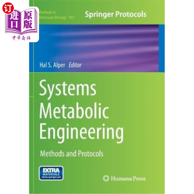 海外直订Systems Metabolic Engineering: Methods and Protocols 系统代谢工程:方法和协议