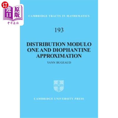 海外直订Distribution Modulo One and Diophantine Approximation 模一分布和丢番图近似