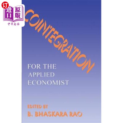 海外直订Cointegration: For the Applied Economist 协整：应用经济学家