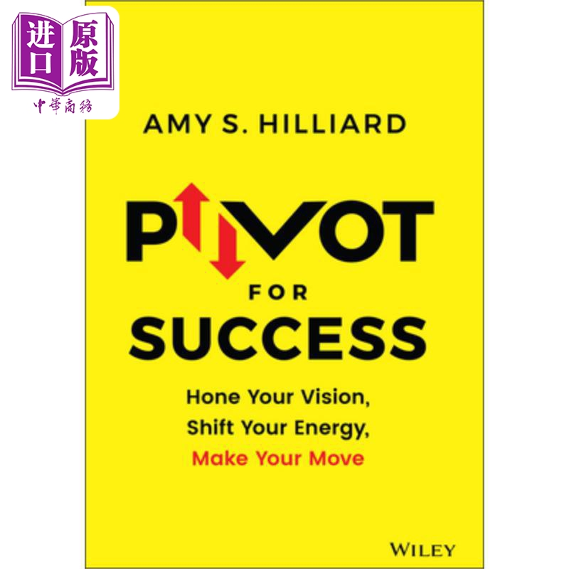 成功的支点：磨练视野、转移能量、采取行动 Pivot For Success  英文原版 中商原版