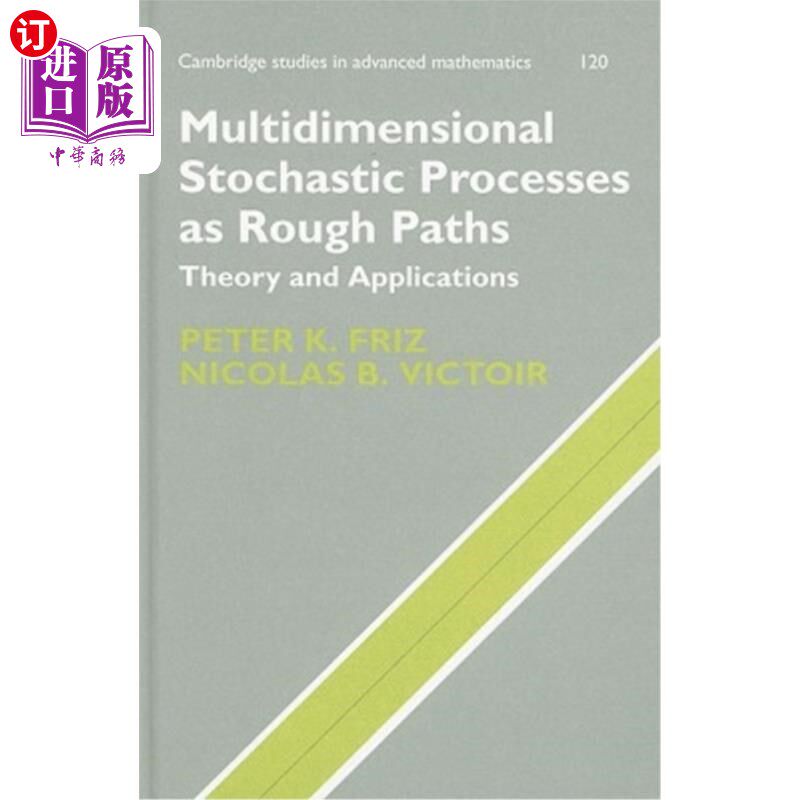 海外直订Multidimensional Stochastic Processes as Rough Paths 作为粗糙路径的多维随机过程