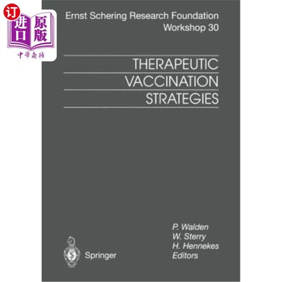 海外直订医药图书Therapeutic Vaccination Strategies 治疗性疫苗接种策略