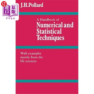 With Handbook Statistical 海外直订A Examples Numerical from 数值与统计技术手册：以生命 and Mainly Techniques