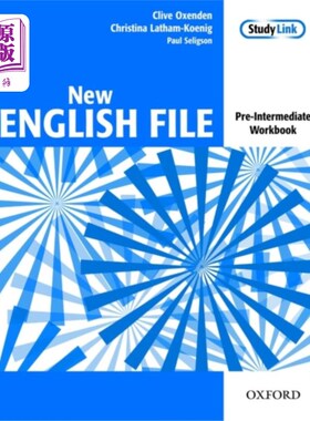 海外直订New English File: Pre-intermediate: Workbook 新英语档案:初级英语:练习册