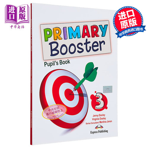 现货 小学英语加油站3 学生用书 附电子书 Primary Booster 3 Students Book with DigiBooks App 英文原版教辅练习【中商原版】