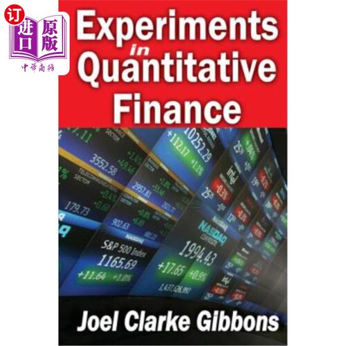 海外直订Experiments in Quantitative Finance 量化金融学实验