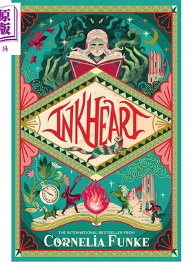 预售 墨水世界系列1 墨水心 德国JK罗琳 柯奈莉亚·冯克 第5版 Inkheart 英文原版 Cornelia Funke 青少年奇幻小说【中商原版】