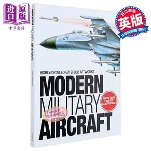 Modern 中商原版 英文原版 现代军用飞机 折页典藏版 Ryan Aircraft Military 军事科普读物 预售 Gatefold Cunningham Book