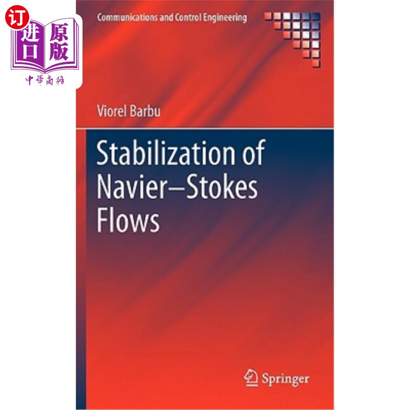 海外直订Stabilization of Navier-Stokes Flows Navier-Stokes流的稳定性-封面