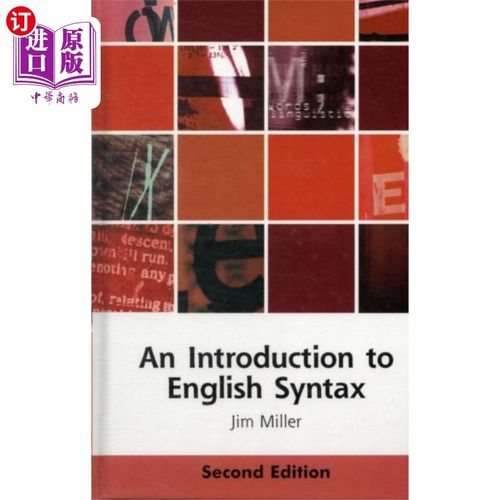 海外直订Introduction to English Syntax 英语句法概论