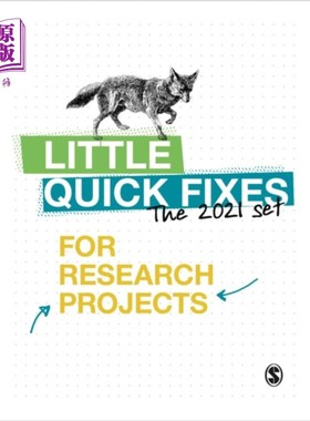 海外直订Little Quick Fixes for Research Projects Set 2021 2021年研究项目的小快速修复