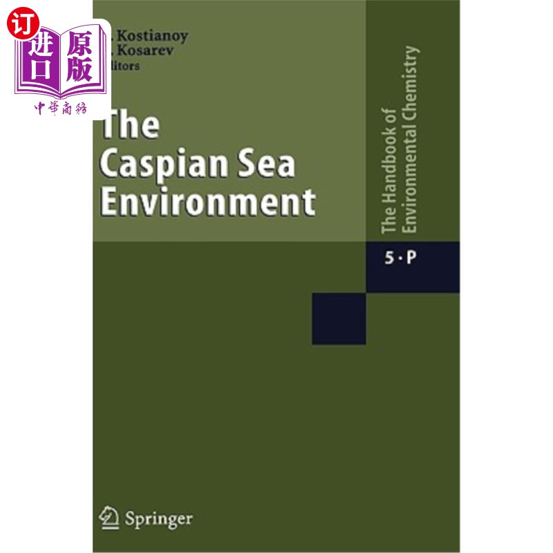 海外直订The Caspian Sea Environment 里海环境